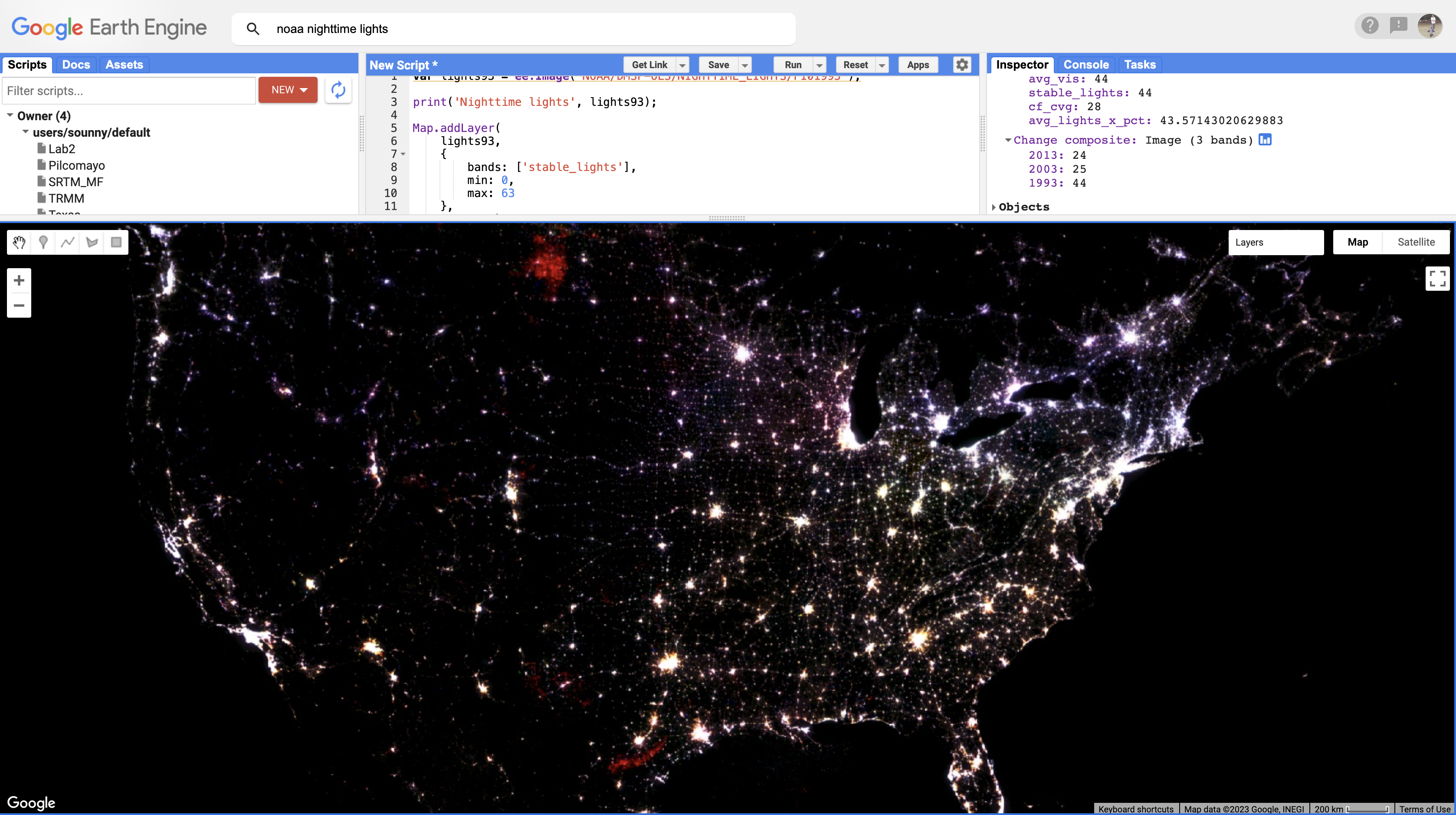 North American gas flaring